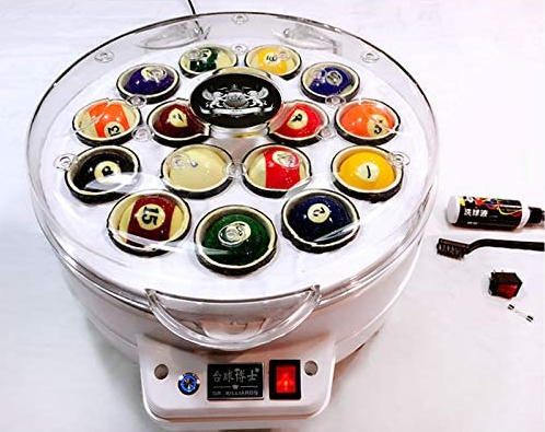 Macchina per la pulizia delle palline da biliardo, 16/22 palle Snooker Clean Bulletproof Ballistic, pulitore da biliardo per set di palle da biliardo, set di palline da biliardo, macchina per lucidare Macchina per la pulizia delle palline da biliardo, 16/22 palle Snooker Clean Bulletproof Ballistic, pulitore da biliardo per set di palle da biliardo, set di palline da biliardo, macchina per lucidare